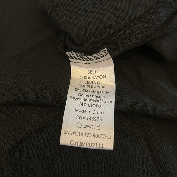 Carly Jean BoHo OverSized Long Sleeve Dress | SIZE S - Picture 5 of 7